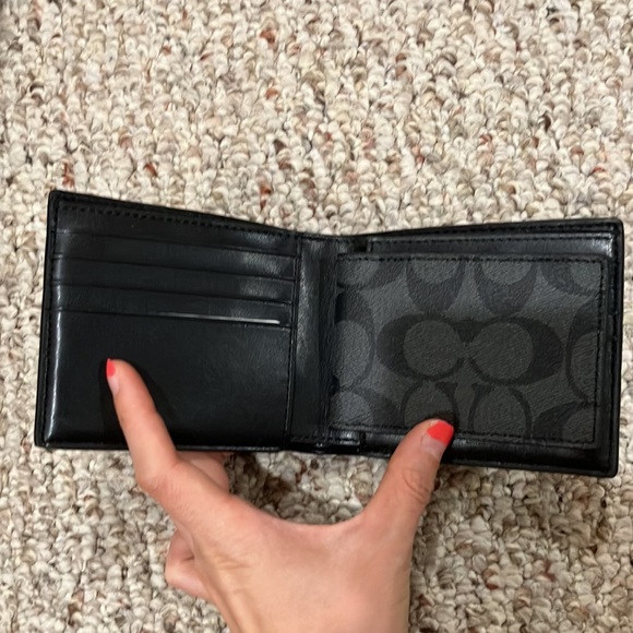 Coach 3 In 1 Wallet In Signature Canvas With Varsity Stripe 3008 - Picture 7 of 11